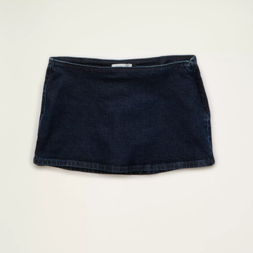 Super Low‑Rise Micro Length Built‑in Shorts Women's Woven Skirt